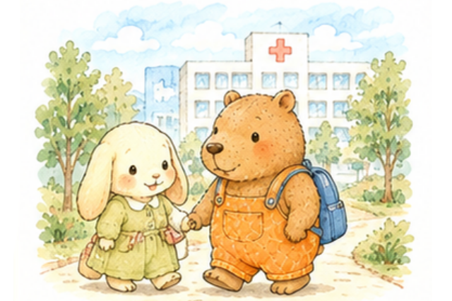 親子での外出･通院同行